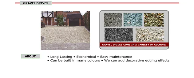 gravel driveways chessington, surrey concrete driveways