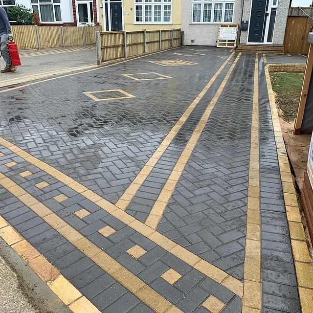 Block paving