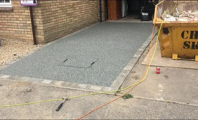 resin bond paving