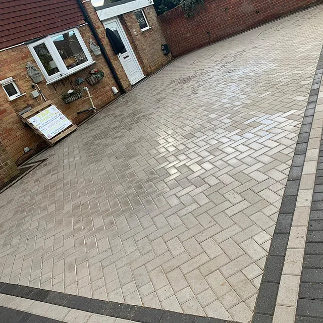 Block paving