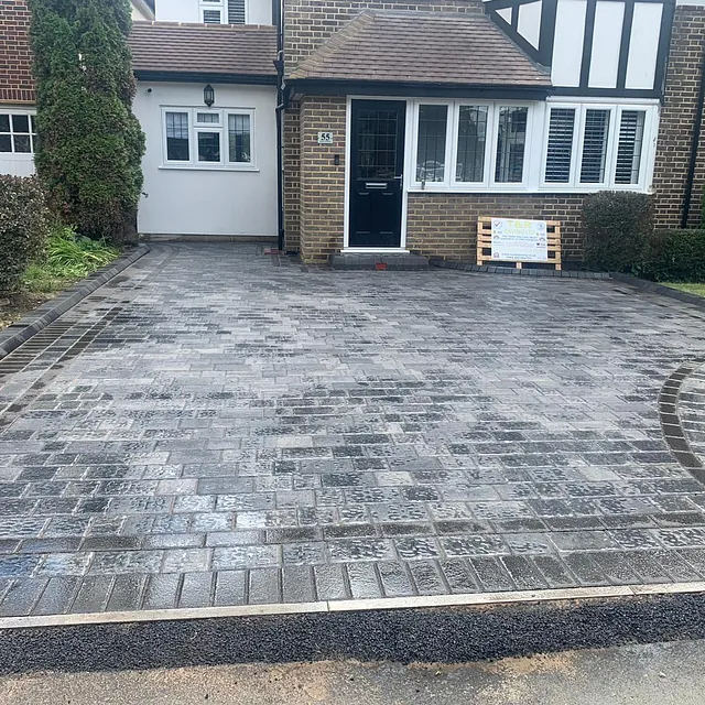 Block paving