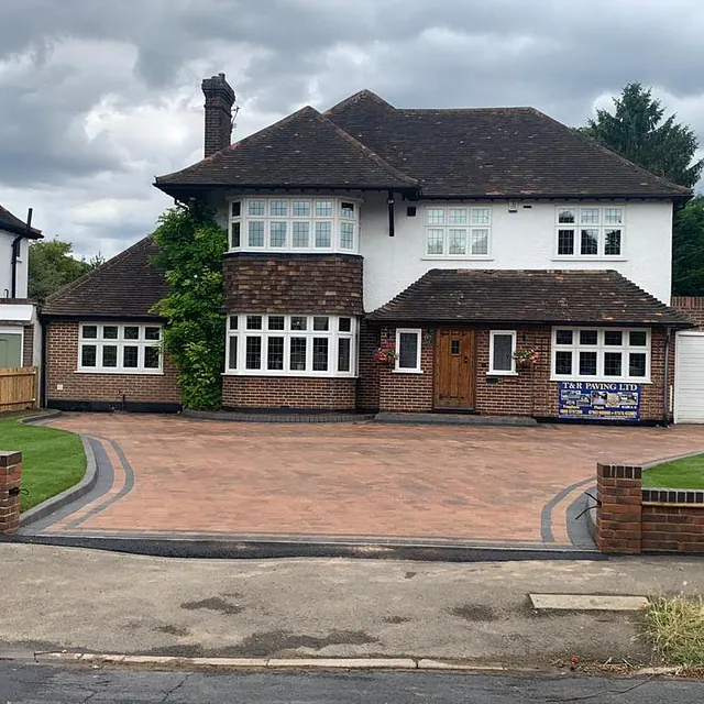 block paving driveway