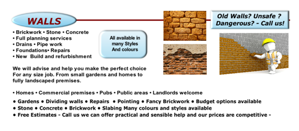 brickwork chessington, surrey bricklayer